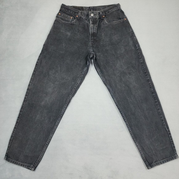 Levi's Other - Vintage Levis 560 Loose Fit Jeans Mens Size 34x30 Black Baggy Tapered Denim Y2K